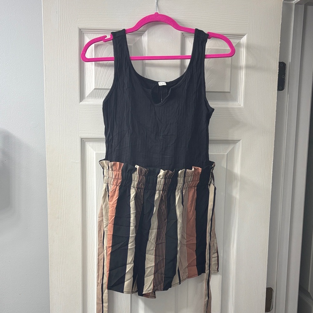NWT tank top romper